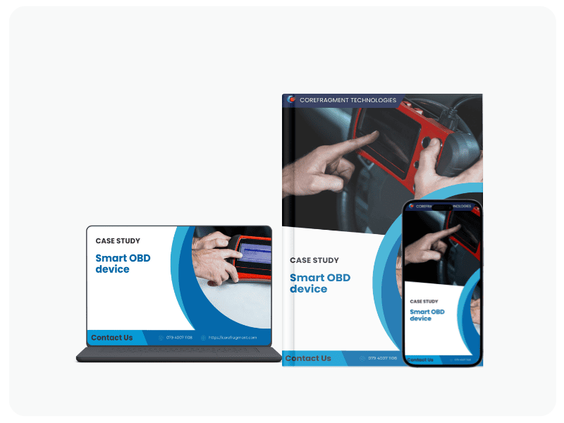 BLE based OBD device with Connected App